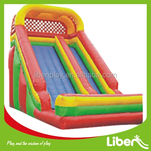 Детская игровая площадка замок воздушный шар горка и надувной батут для продажи