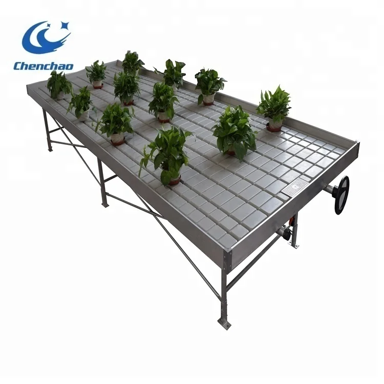 Multifunction Greenhouse ebb and flow bench for Hebei Chenchao factory