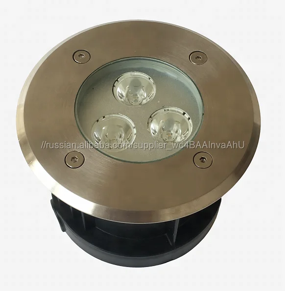 Пол освещение подземных 3 Вт подземный свет DC 24 В IP67