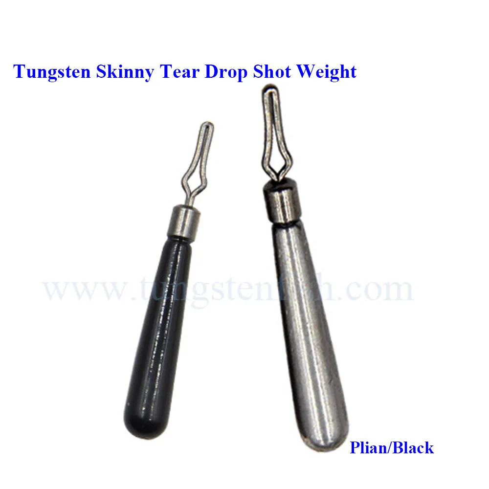 High Quality And Inexpensive Tungsten Skinny Drop Shot Weight