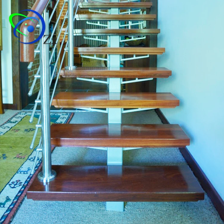 Customized Frameless Surface Finish Mirror Staircase Indoor Steel Structure Modern Custom Stairs