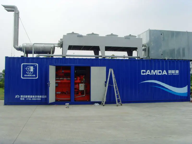 Biogas generator 150KW, power plant project