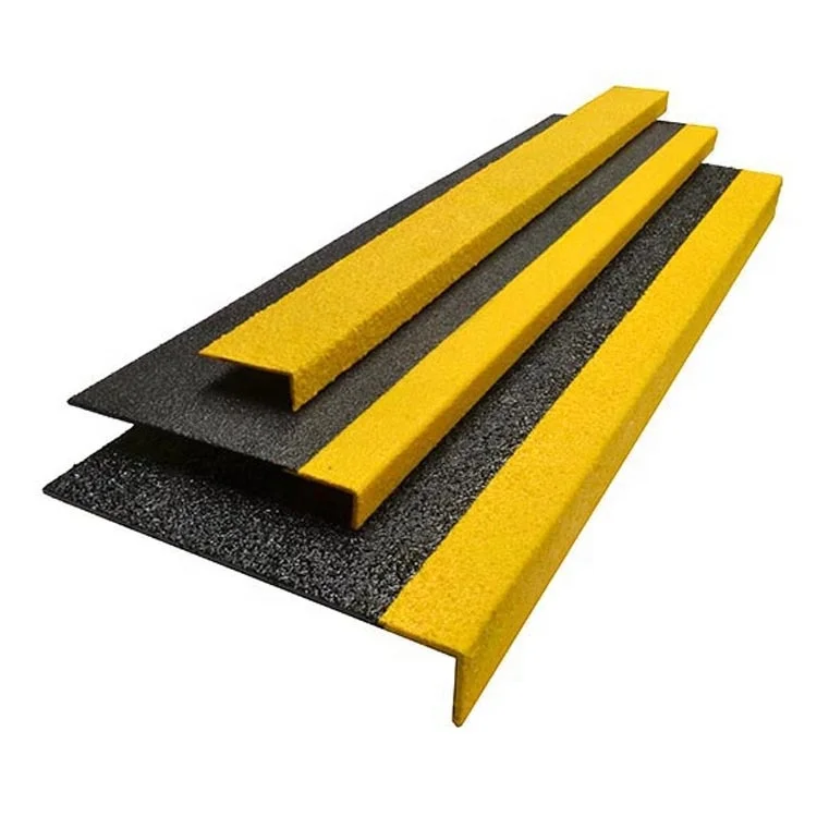 Fiberglass FRP Anti Slip Stair Nosing Strips