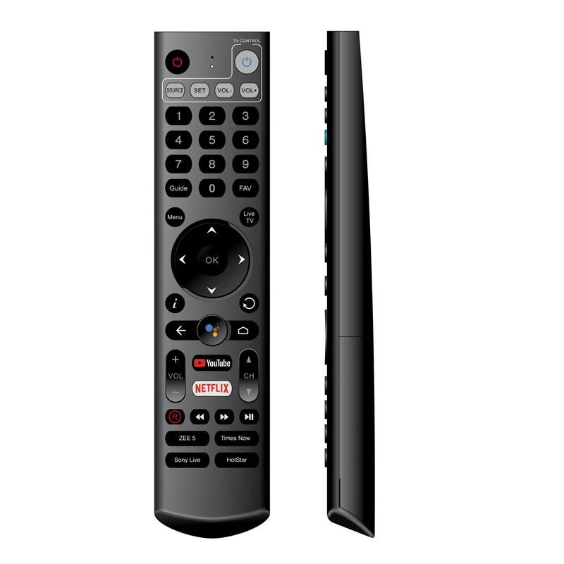 custom IR android tv box remote control with 5 buttons learning controller