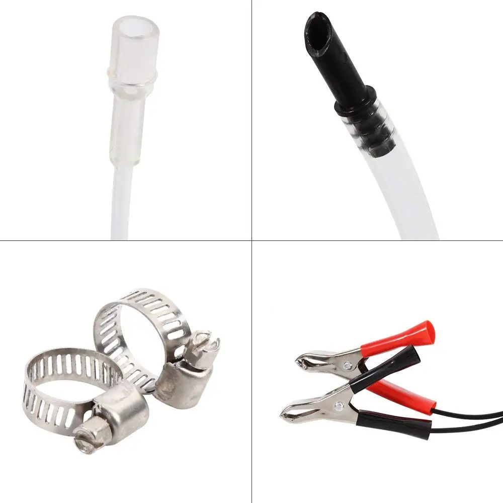 12V 60W Extractor Oil Change Pump Transfer Suction Pump  with Tubes for Auto Car Boat Motorbike RV ATV JET