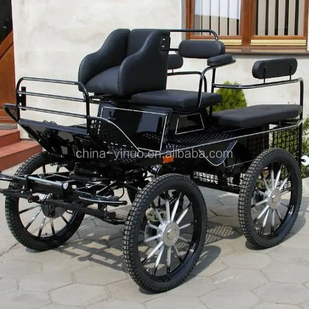 
China supplier Yizhinuo High quality pony marathon horse drawn wagon 