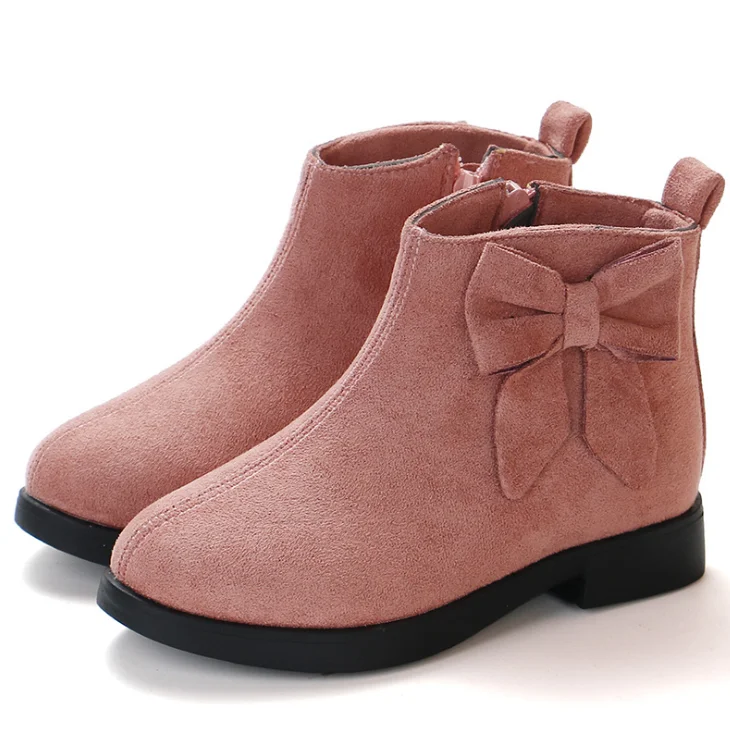 
YY10060S Spring and autumn new arrival girls fashion bowknot short boots 