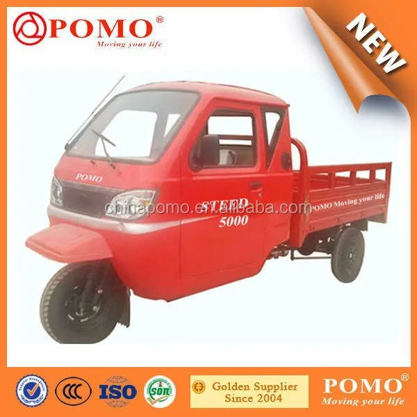 STEED Series 5 Kw Electric Cargo Tricycle With Beautiful Closed Cab