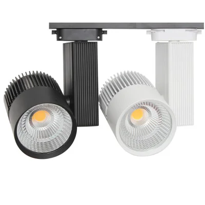 Lite CRI>90 90lm/W COB 30W 35W Commercial Led Track Light