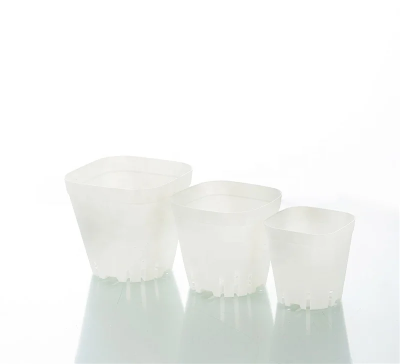 Plastic Square Flower Nursery Seedling Pot