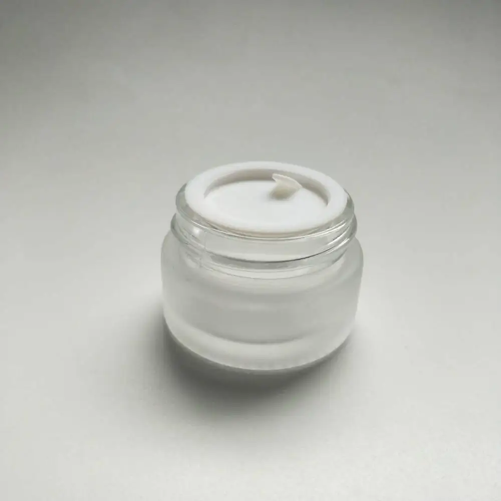 
5g round glass cream bottle jars pot container empty cosmetic bottle 
