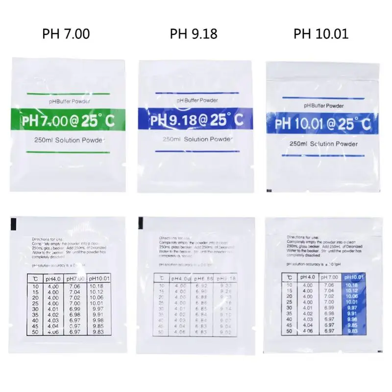 4.01/6.86/7.0/10.01/9.18 for ph solution ph buffer powder