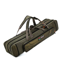 Водонепроницаемая сумка для удочки, Холщовая Сумка для рыболовных снастей, вместительная сумка для рыбалки