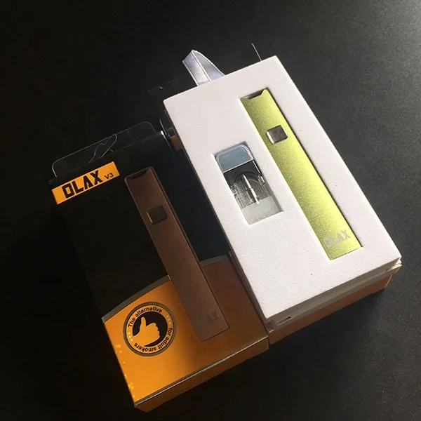 
2019 New Arrival Vape Pen Pod System with disposable CBD Preheat and Variable Voltage Battery CBD Vape Cartridge Closed 