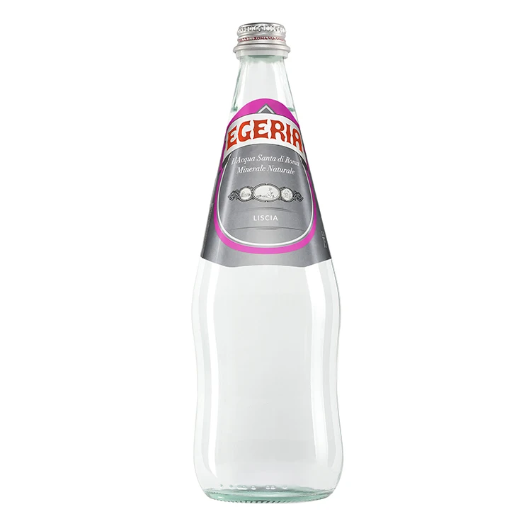 Священная вода римской эгерии со стеклянной бутылкой, Весенняя эгерия с хорошим вкусом, срок годности 3 года, сертификация ISO, 0,75 кг