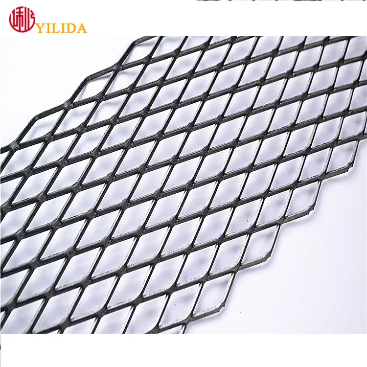 Stainless steel aluminum small hole expanded metal mesh panel for filter mesh