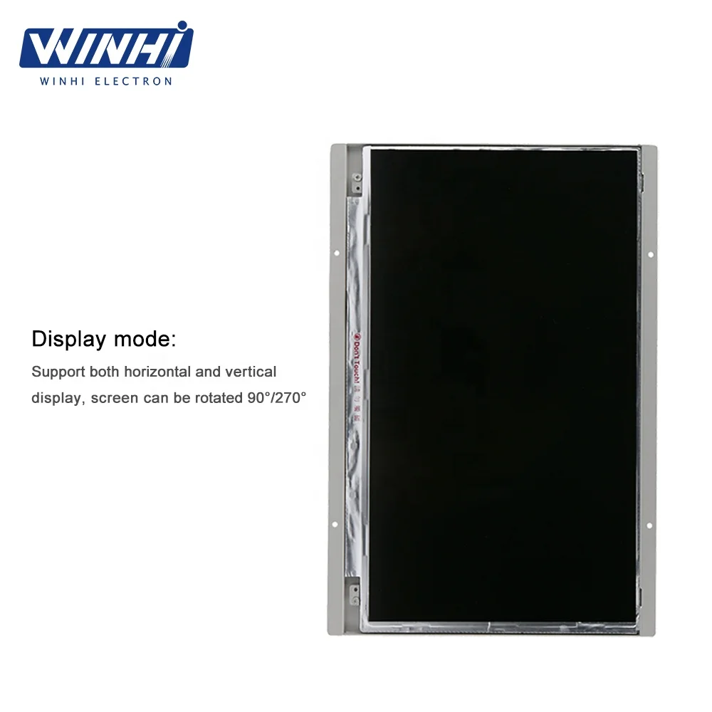 Popular screen 15.6inch vital signs hd lcd color monitor transparent lcd advertising display
