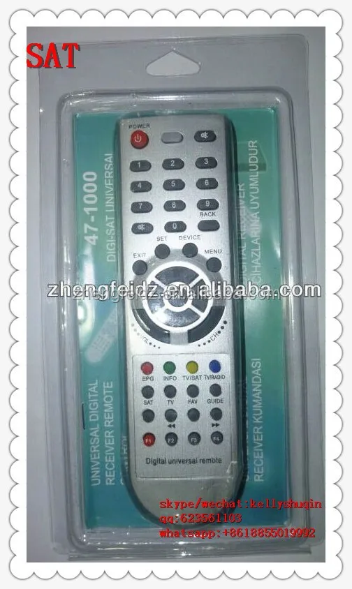 SAT universal remote control 2000 in 1