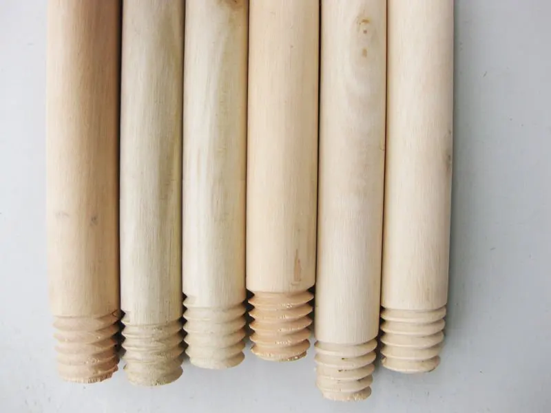 130*2.3cm natural wooden mob stick