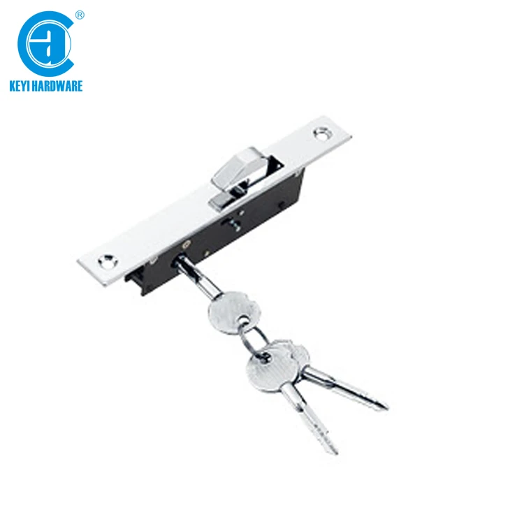 KEYI 1863 Sliding Mortise Door Lock Mico Profile Sliding Door Lock For Aluminium Frame Door With  Keys