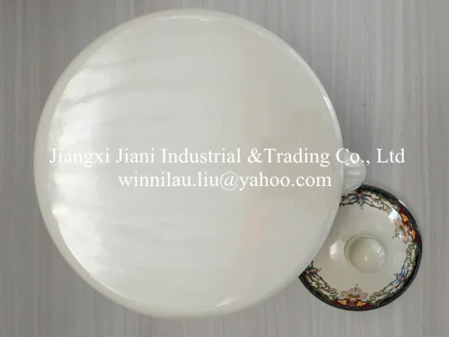 
6.0L camping cast iron enamel coated kettle 