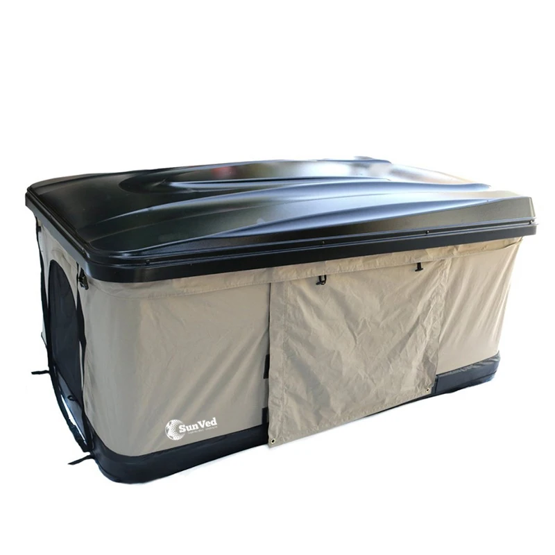 2018 Hot Sale Waterproof camping car hard shell roof top tent