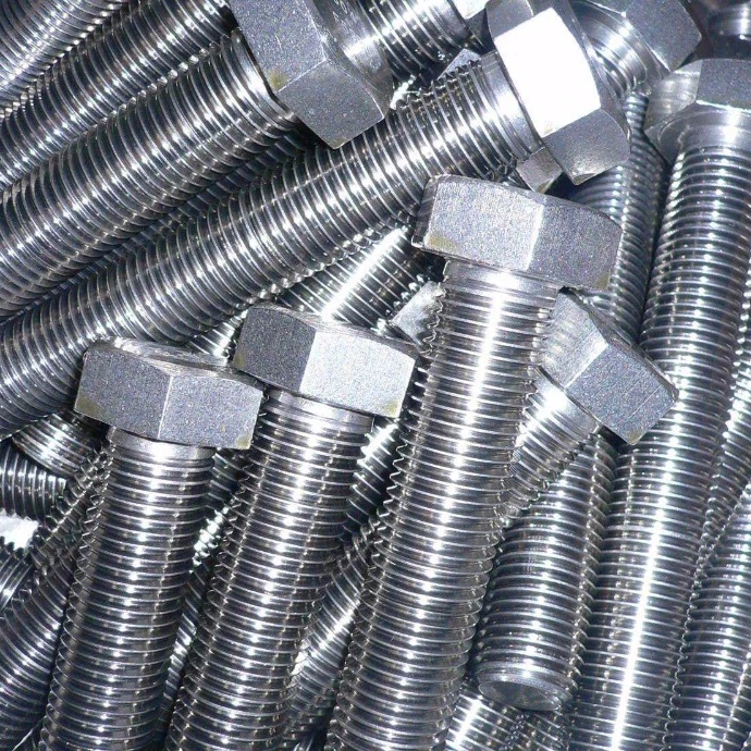 
high quality China hex bolt zinc plate din933 din931 