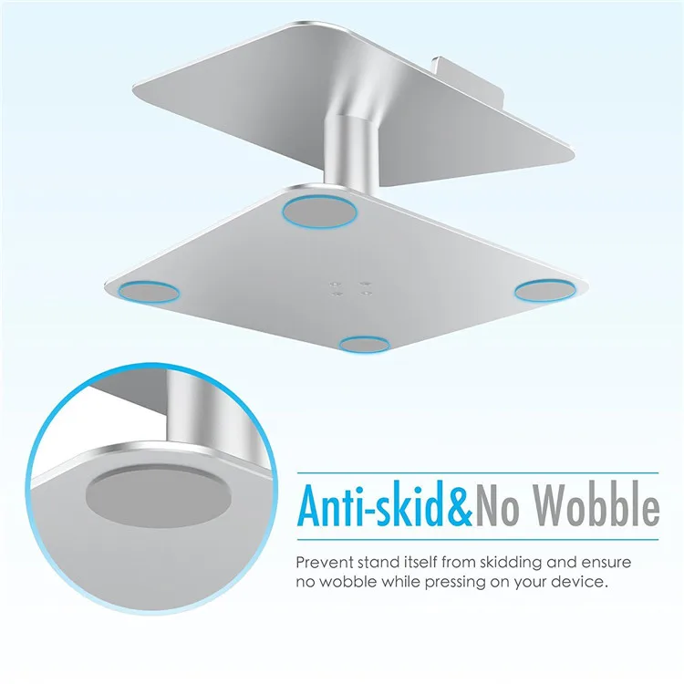 
360 degree rotating portable laptop stand aluminum 