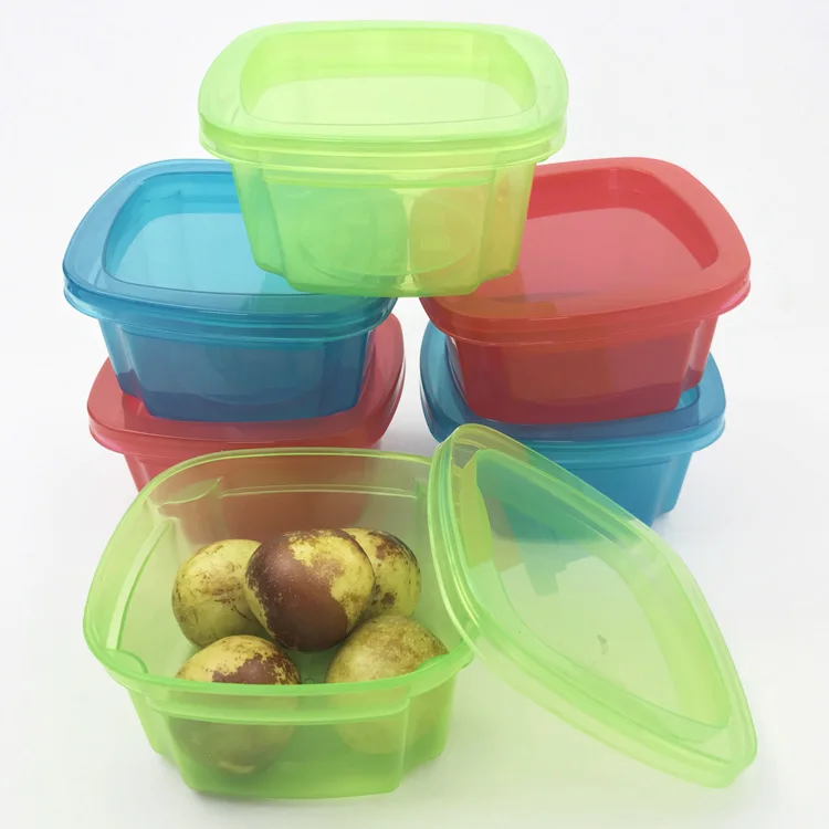 Food Grade Transparent Color Plastic Box PP Mini Fruit Plastic Box