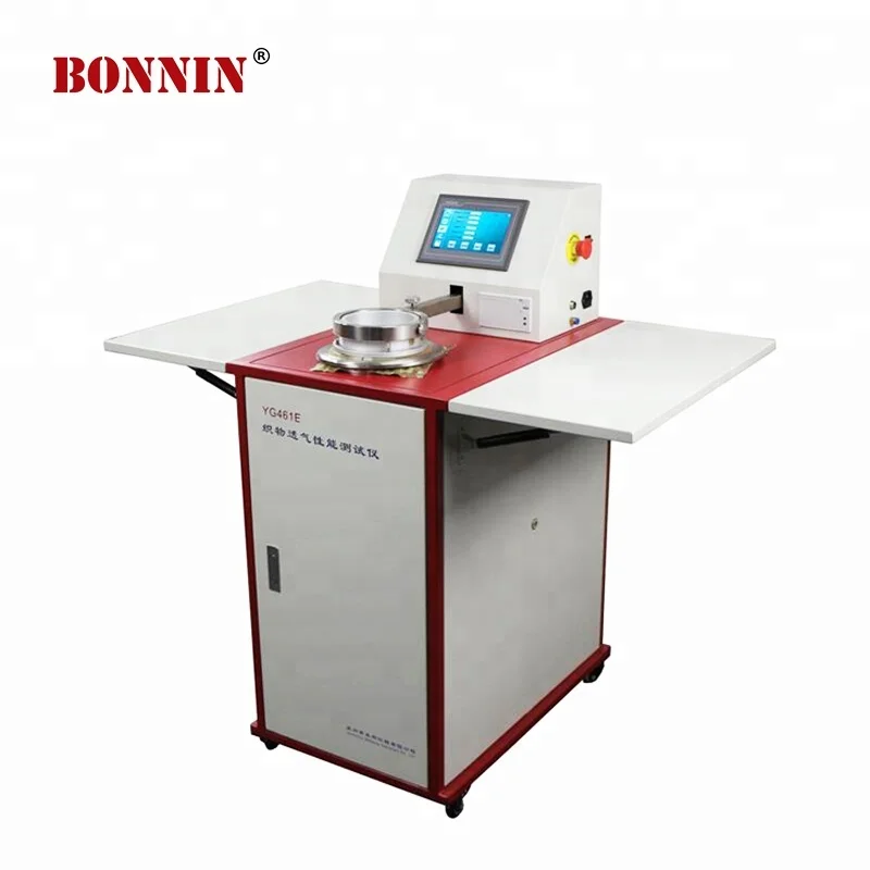 Бумага текстильной ткани Автоматический цифровой проницаемость воздуха тестер