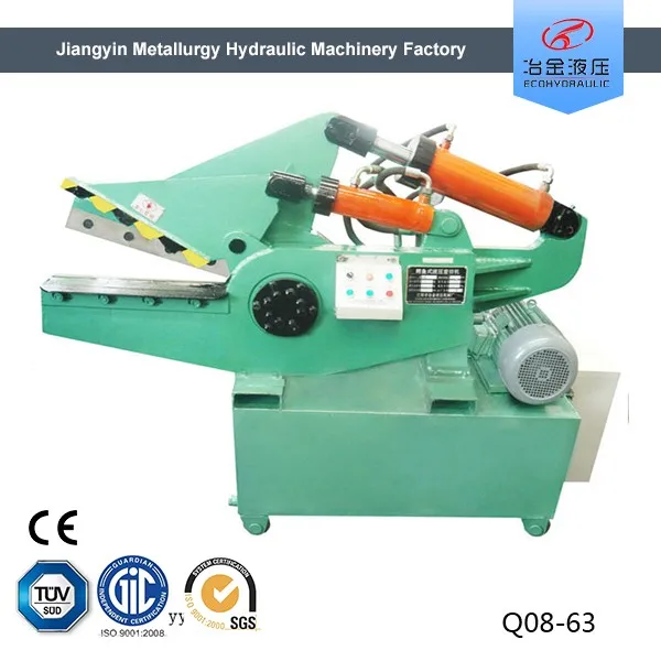reliable reputation customized mini hydraulic alligator scrap iron cutting metal shear
