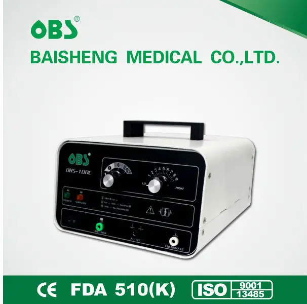 Electrosurgical Unit(ESU Generator) 100C(II)/RF/radio frequency/diathermy/cautery/3.8Mhz Electrosurgical generator