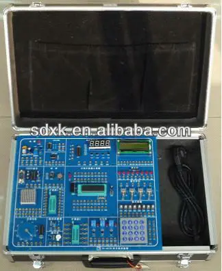 Electronic educational kits,Microcontroller Experiment Equipment kit (module type AVR+PIC+MCS51)