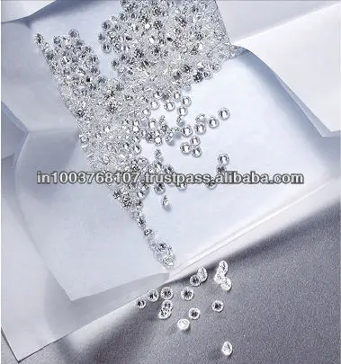 Starsgem 0.1-0.12ct DEF Color VS Purity Well Polished 3mm Round Diamond Cut HPHT Lab Grown