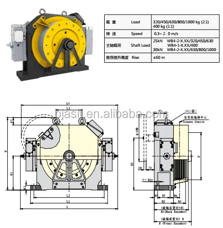 Gearless Traction Machine