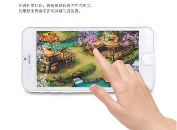 цена по прейскуранту завода взрыва доказательство clear закаленное защитная пленка для iphone6