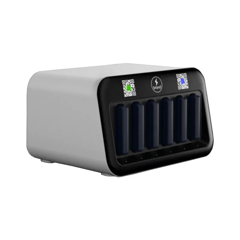 Europ Model Sharing Power Bank Station Fashion Design Shared Power Bank Rental Kiosk Station 5000 MAH AC 110-220V 50-60hz 3000 G