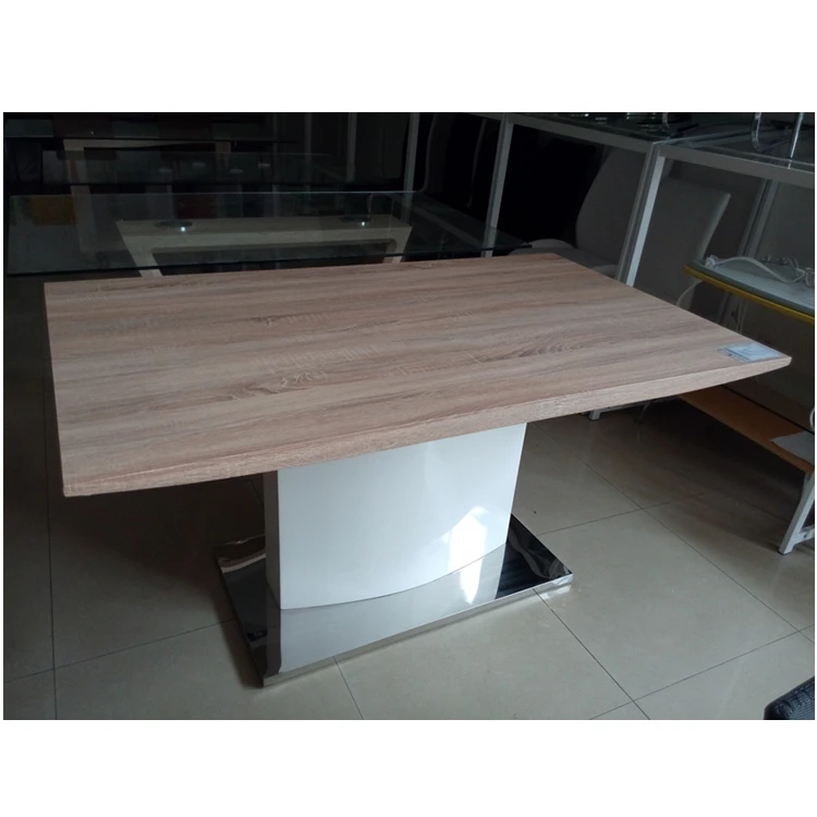 Modern Design Kitchen furniture MDF wood table dining table on sale