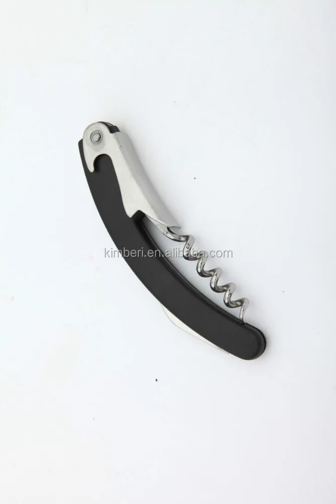 hot sale fancy kitchen opener bottle opener parts waiter wine corkscrew