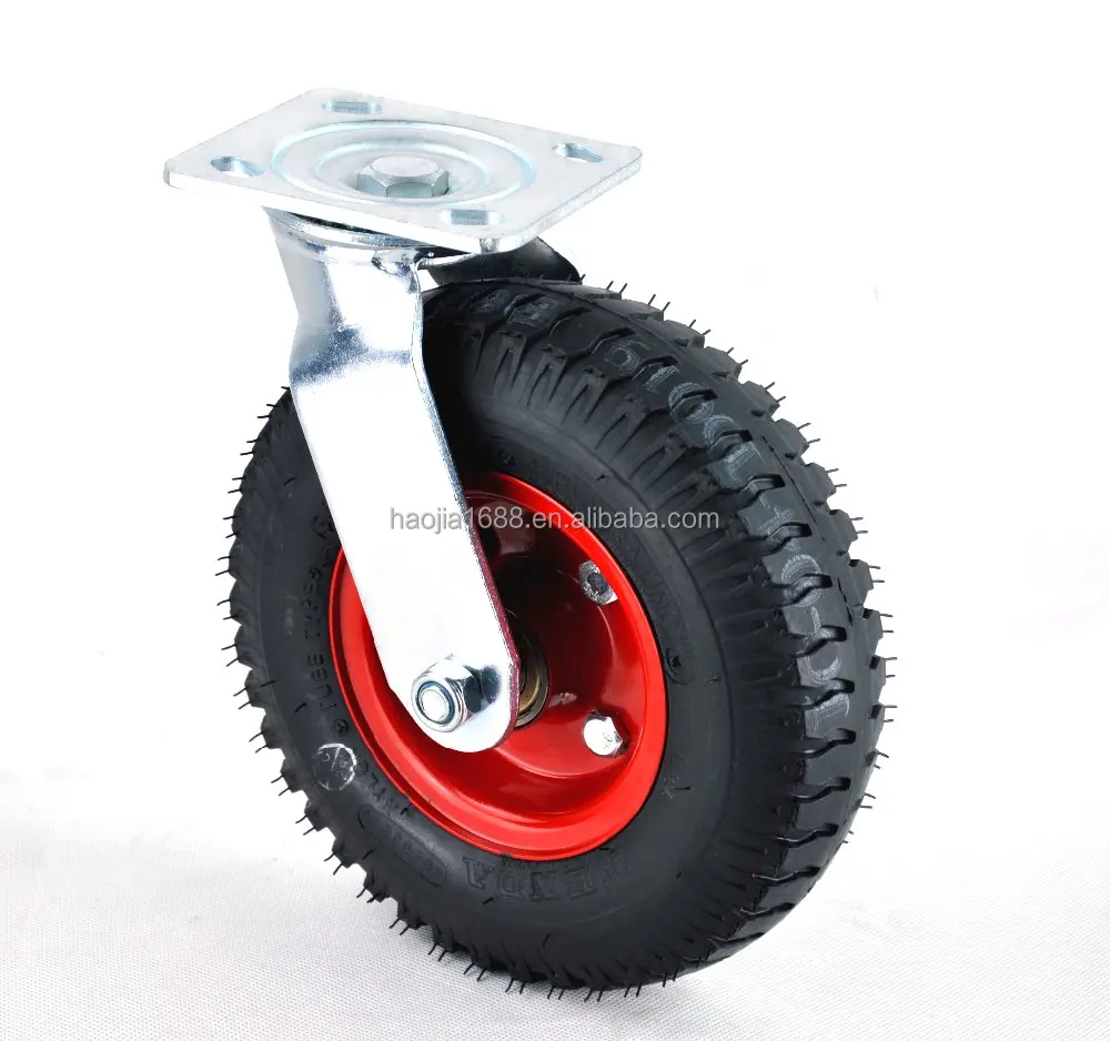 
2,50-4 поворотные резиновые пневматические ролики для шин 