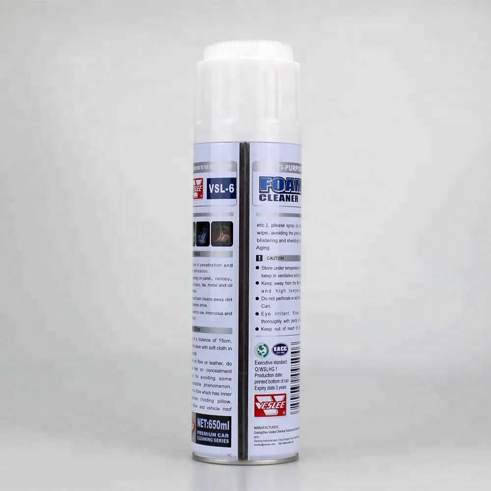 Многофункциональные вспенивающие спреи для очистки салона автомобиля, спрей для очистки обивки