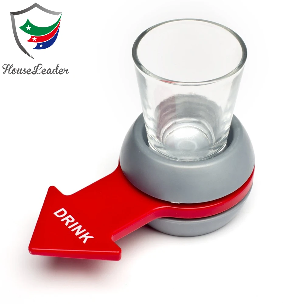 
Original Indoor Alcoholic Party Shot Spinner Drinking Spin The Shot Game 