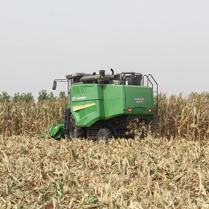 
Manufacturer Self Propelled Corn Harvesting Can Separate Grain from Cob Machine Corn Harvester Combine Harvester Gear Drive 