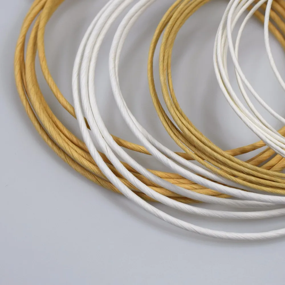 Factory price customized twisted  paper bag rope handle rope