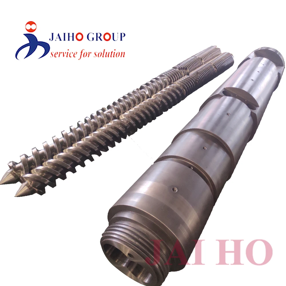 Цинциннати экструдер конический двойной винтовой цилиндр