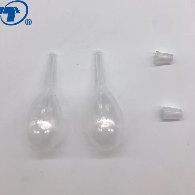 20ml LDPE Transparent round glycerine enema bottle plastic container