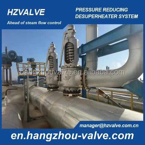 Предохранительный клапан desuperheater для снижения давления