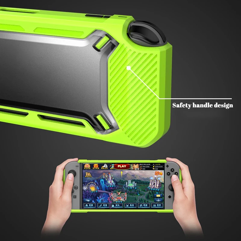 
High-Quality Rubber Hard Case Protect Your Controller From Collisions and Scratches for Nintendo Switch Provide Carton Packaging 