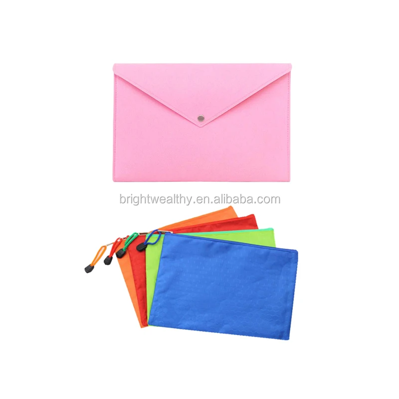 Original factory A4 felt document bag business a3 file folder for promotion