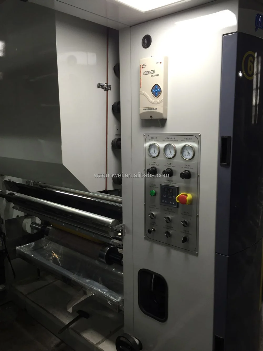 GWASY-A автоматически загорающиеся бабочки система учета глубокой гравюра, флексографическая печатная машина для продажи